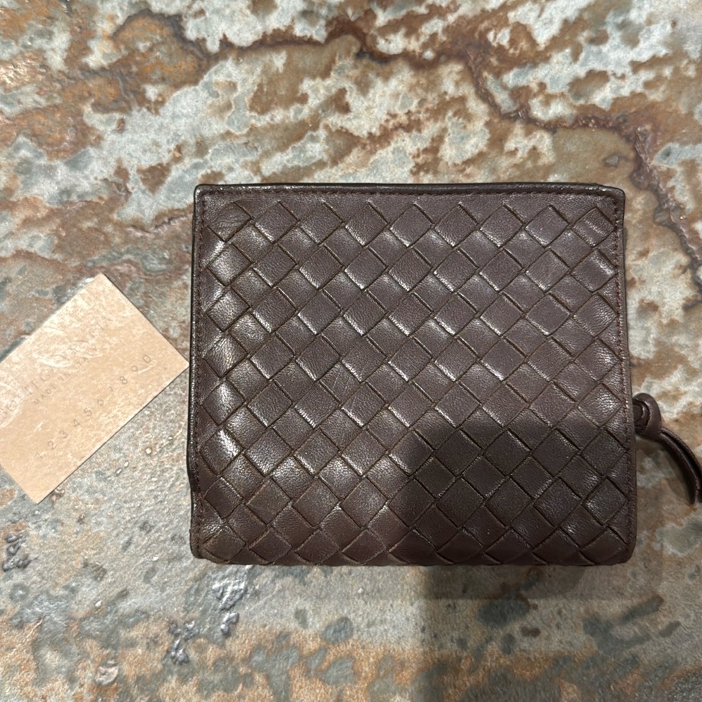 Brown Bottega Veneta wallet